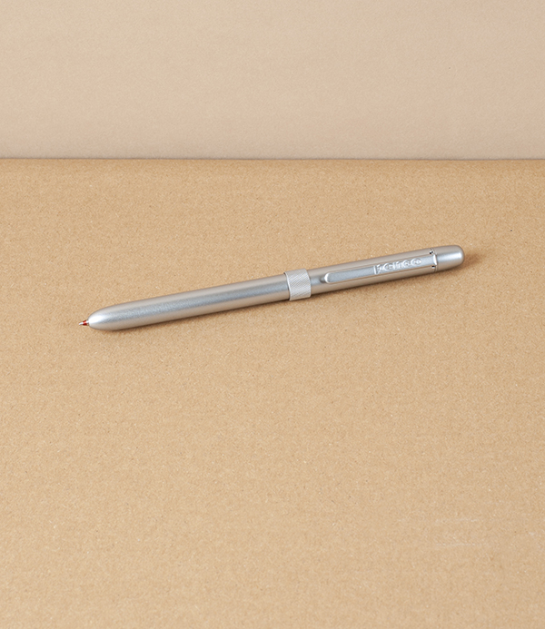 Hightide Penco Multi Pen & Pencil, Three in One, Silver