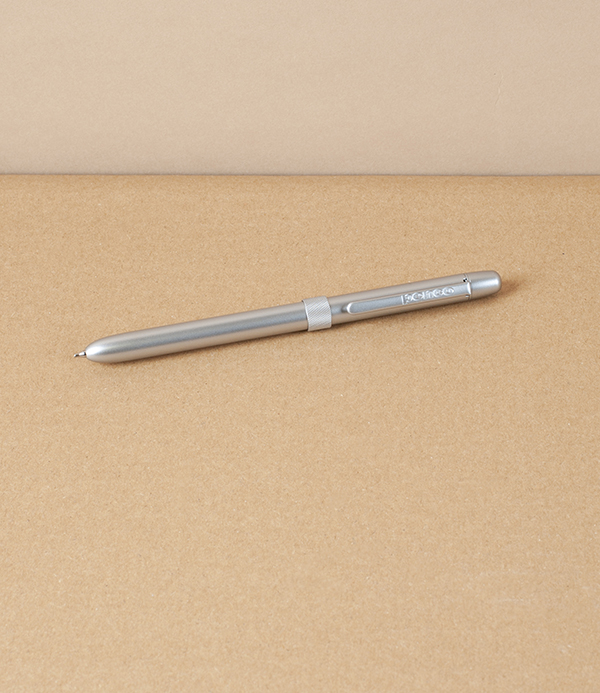 Hightide Penco Multi Pen & Pencil, Three in One, Silver
