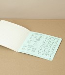 Penco Japanese Paper Monthly Planner 2025, Green