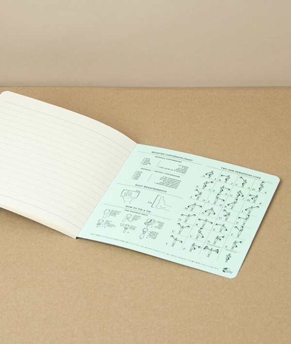 Penco Japanese Paper Monthly Planner 2025, Green