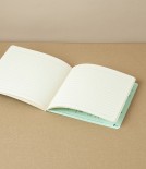 Penco Japanese Paper Monthly Planner 2025, Green