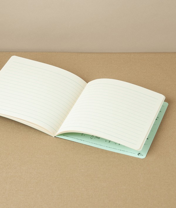 Penco Japanese Paper Monthly Planner 2025, Green