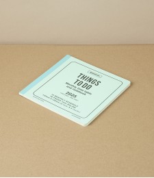 Penco Japanese Paper Monthly Planner 2025, Green