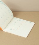 Penco Japanese Paper Monthly Planner 2025, Red