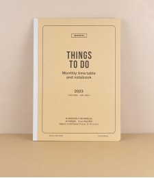 Penco Japanese paper Monthly Planner