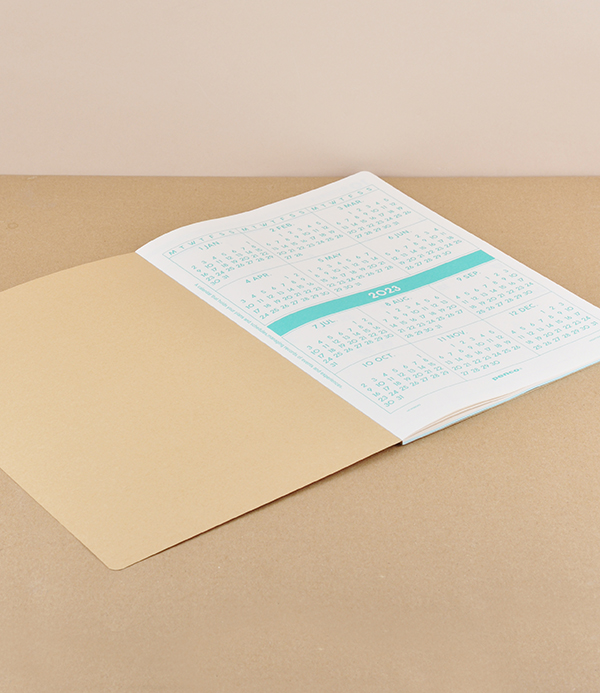 Penco Japanese paper Monthly Planner