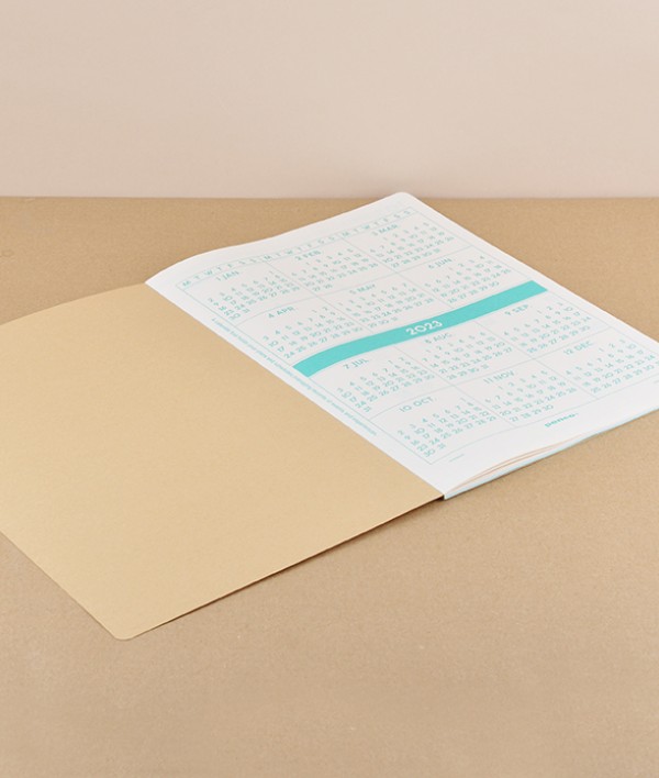 Penco Japanese paper Monthly Planner