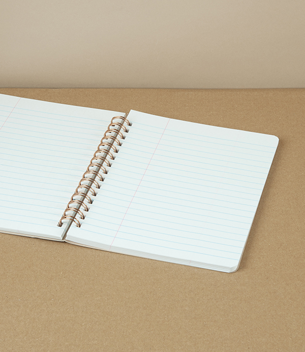 Penco Ring-Bound Composition Notebook, Natural