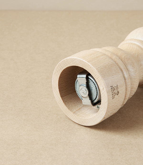 Peugeot Pepper Mill, Natural Beech, 12cm