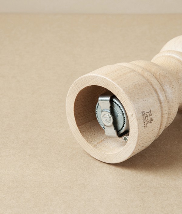 Peugeot Pepper Mill, Natural Beech, 12cm