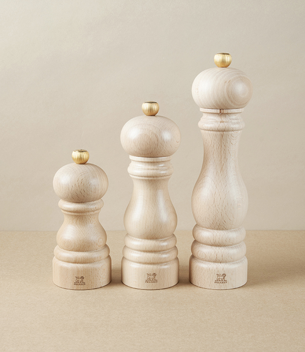 Peugeot Salt Mill, Natural Beech, 12cm