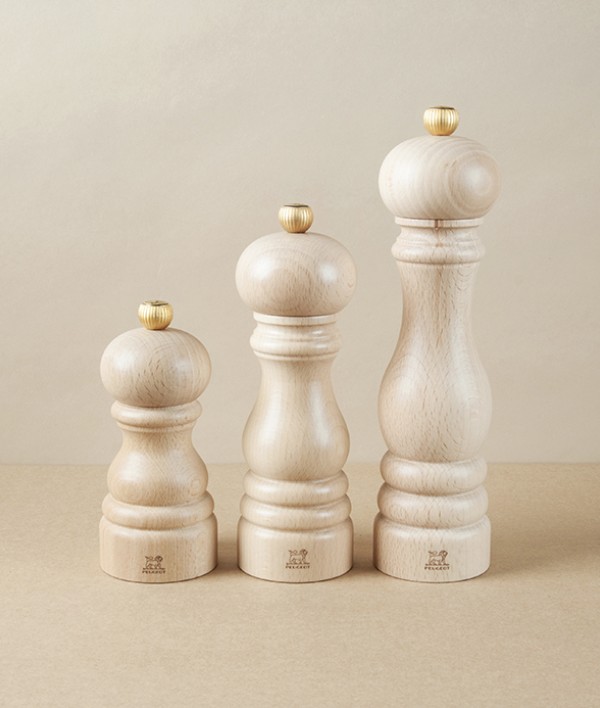 Peugeot Salt Mill, Natural Beech, 12cm
