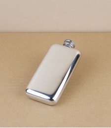 A R Wentworth English Pewter Hip Flask, 3oz