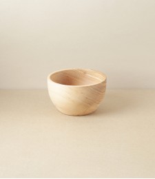 Hand-Turned Hardwood Bowl, 4.5 inches