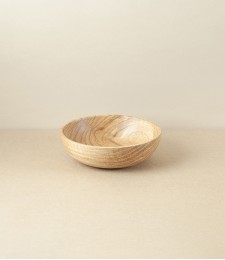 Hand-Turned Hardwood Bowl, 6 inches