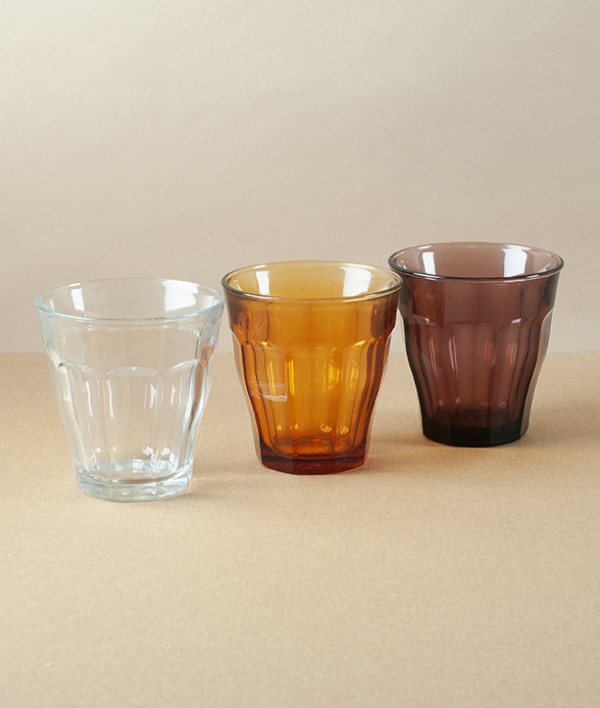 Duralex Picardie Tumbler, 25cl, Amber