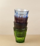 Picardie Coloured Tumblers, Set of 4, Naturals