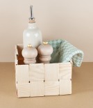 Estonian Pine-Strip Storage Basket