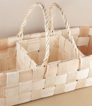 Estonian Pine-Strip Storage Basket