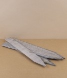 Hand-made wooden plant labels