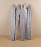 Hand-made wooden plant labels