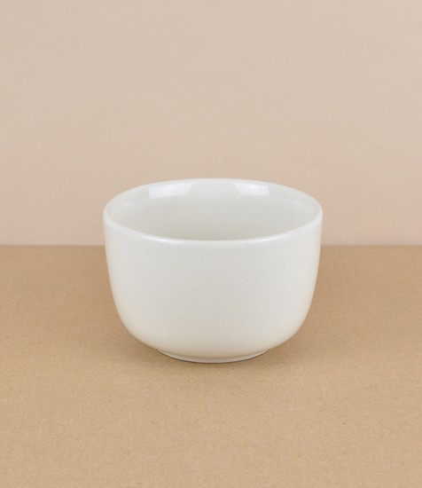 Ceramic Bolesławiec shaving mug