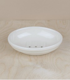 Polish ceramic soap dish