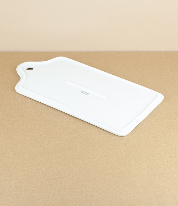 Porcelain Breakfast Board, Blue Rim