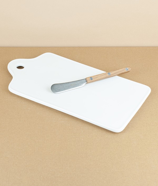 Porcelain Breakfast Board, White