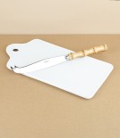 Porcelain Breakfast Board, White