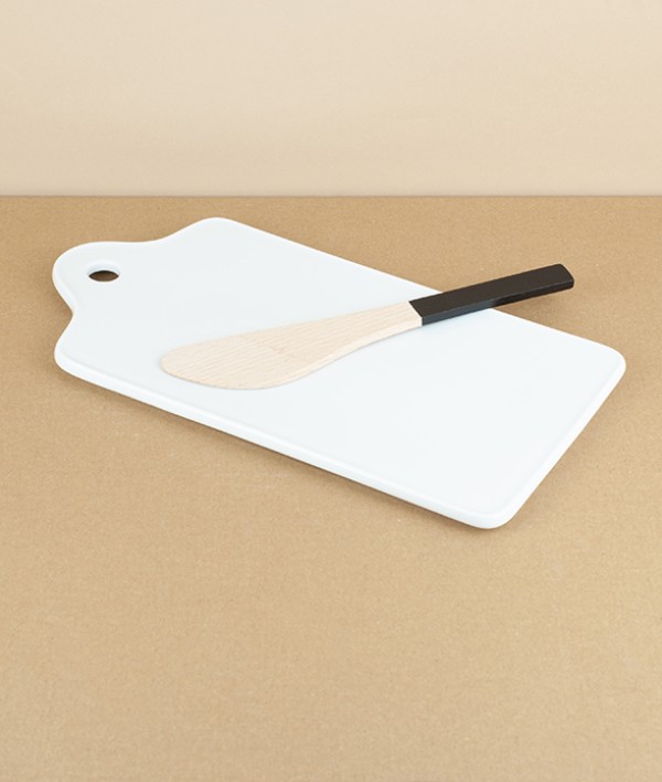 Porcelain Breakfast Board, White