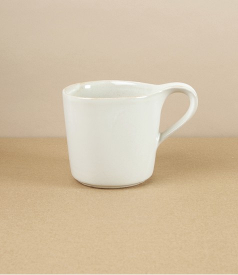 Japanese Porcelain Mug, White