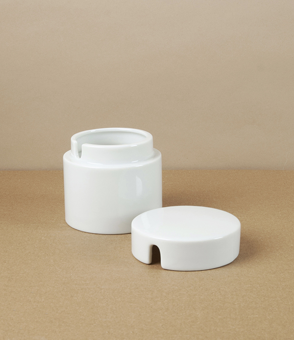 Japanese Porcelain Sugar Bowl with Lid