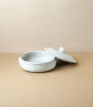 Portuguese Terracotta Mini Casserole, White