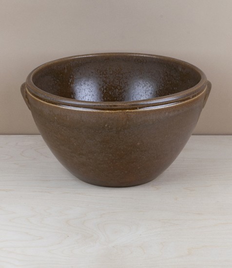 Portuguese terracotta mixing bowl, large