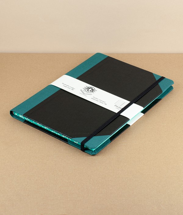 Portuguese Half-Bound Notebook, A5, Ruled