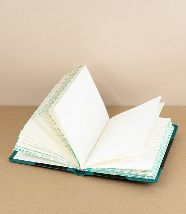 Portuguese Half-Bound Notebook, A6, Ruled