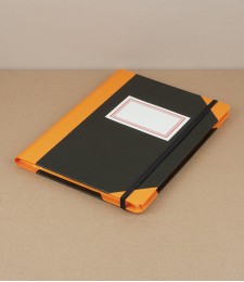 Portuguese Half-Bound Notebook, A5, Plain