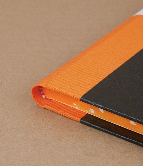Portuguese Half-Bound Notebook, A5, Plain