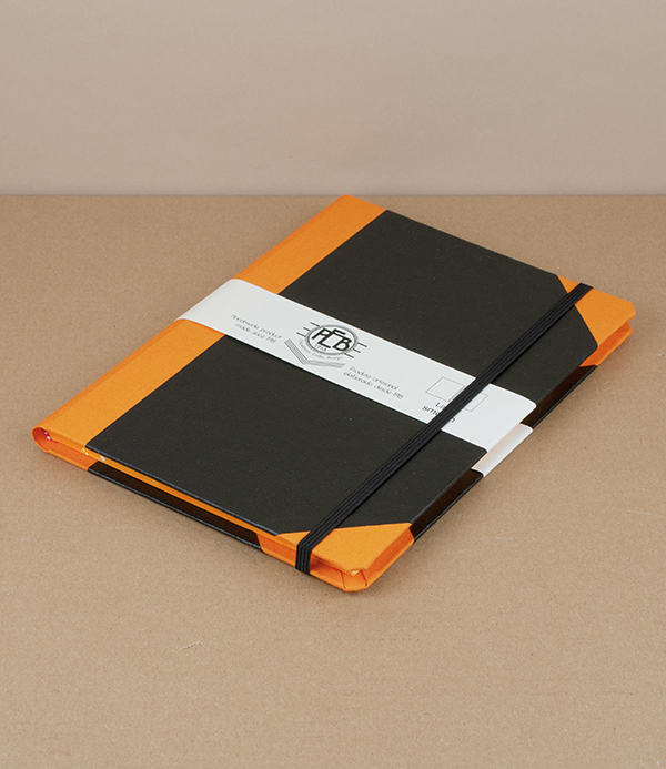 Portuguese Half-Bound Notebook, A5, Plain