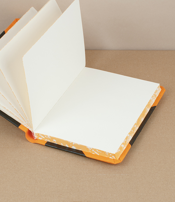 Portuguese Half-Bound Notebook, A6, Plain