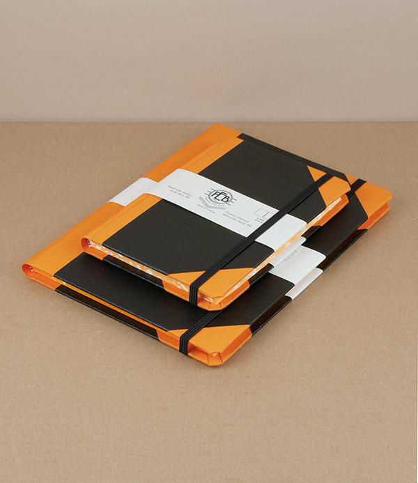 Portuguese Half-Bound Notebook, A5, Plain