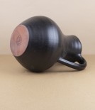 Portuguese terracotta table jug, black