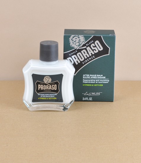 Proraso after shave balm, Cypress & Vetiver