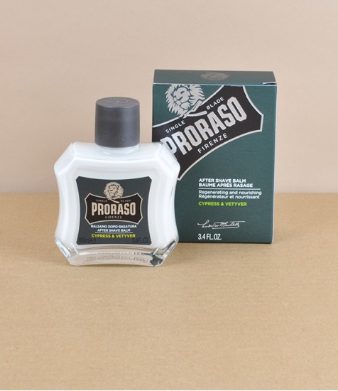 Proraso after shave balm, Cypress & Vetiver