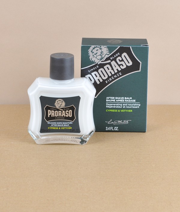 Proraso after shave balm, Cypress & Vetiver