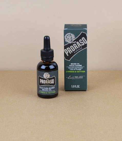 Proraso Beard Oil, Cypress & Vetiver 