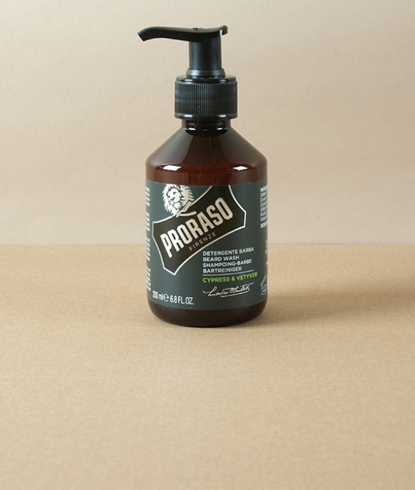 Proraso Beard Wash, Cypress & Vetiver 