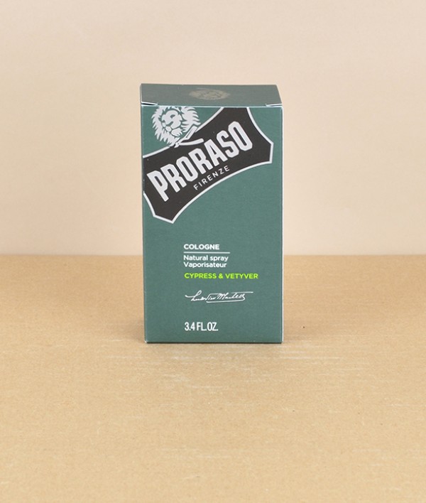 Proraso Cologne, Cypress and Vetyver