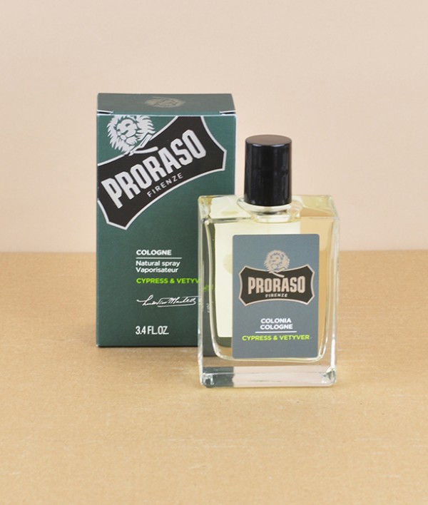 Proraso Cologne, Cypress and Vetyver